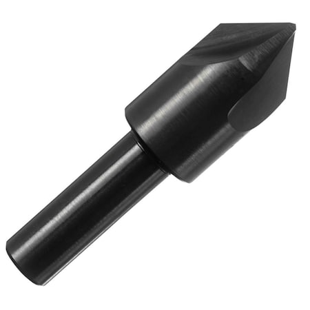 Champion Cutting Tool 3/4in - 799 Three Flute Countersink, 120 Degree Countersink Angle, 1/2in Shank Dia., 2-13/32in OAL CHA 799-3/4X120